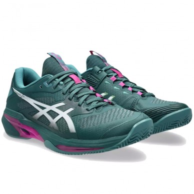 Asics Padelschuhe Solution Speed FF 4 Clay dark neptune white 2026