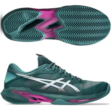 Asics Padelschuhe Solution Speed FF 4 Clay dark neptune white 2026