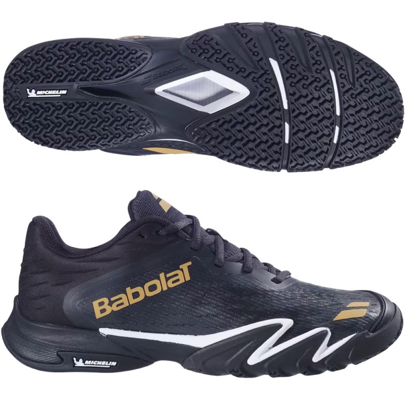 Babolat Padelschuhe Jet Premura 2 Men black gold 2026