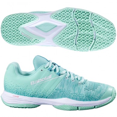 Babolat Padelschuhe Sensa Women beach glass 2026