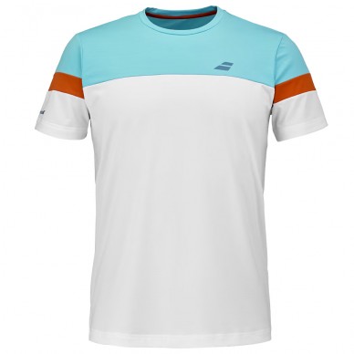 Babolat T-shirt Crew Neck TEE weißes