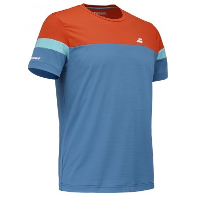 Babolat T-shirt  Crew Neck TEE blaues