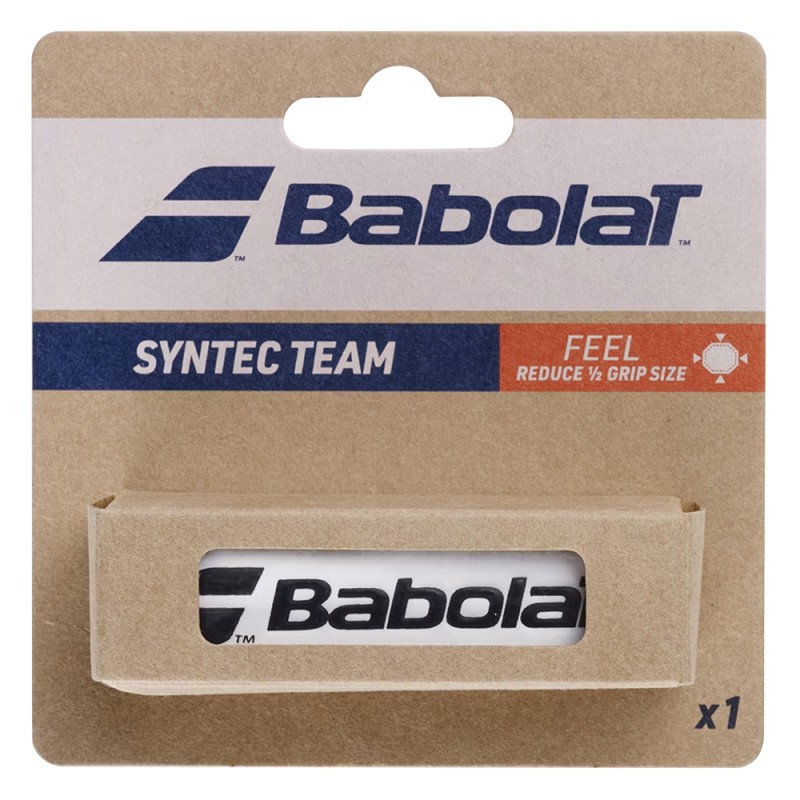Grip Babolat Syntec Team x1 blanco