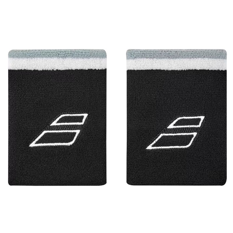Muñequeras Babolat Terry Jumbo negras