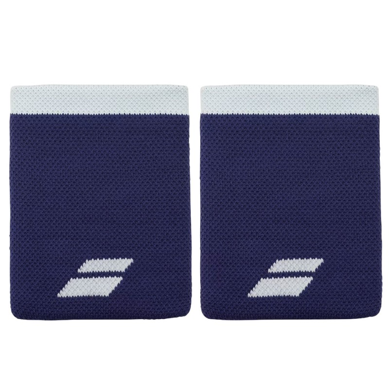 Babolat Armband Logo Jumbo blau weiß
