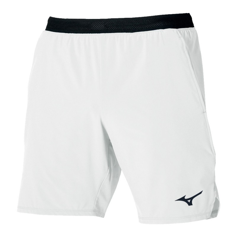 Mizuno Tennis Short 9 Inches Laser weiß