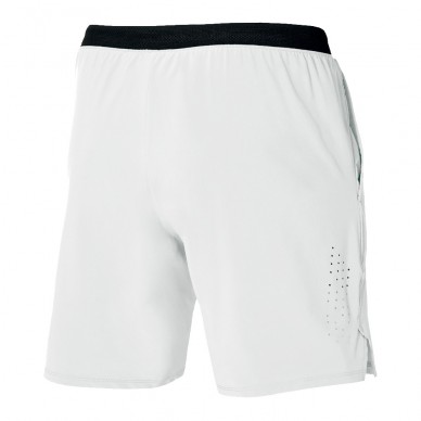 Mizuno Tennis Short 9 Inches Laser weiß
