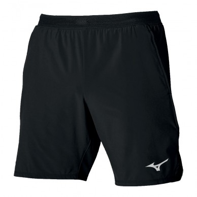Mizuno Short Tennis 9 Inches Laser schwarz