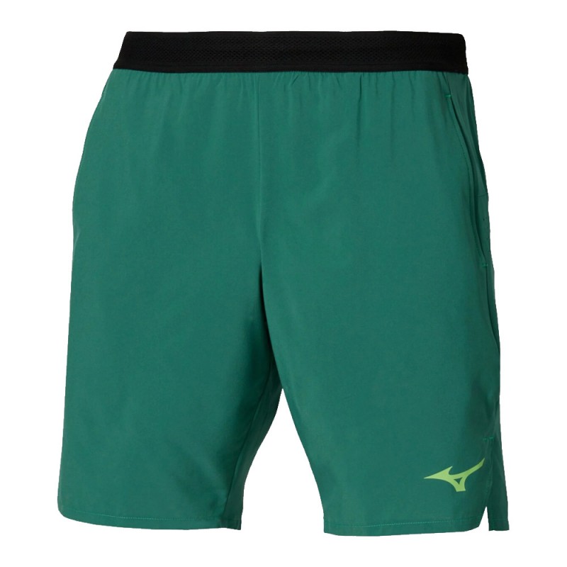 Mizuno Tennis Short 9 Inches Laser grün