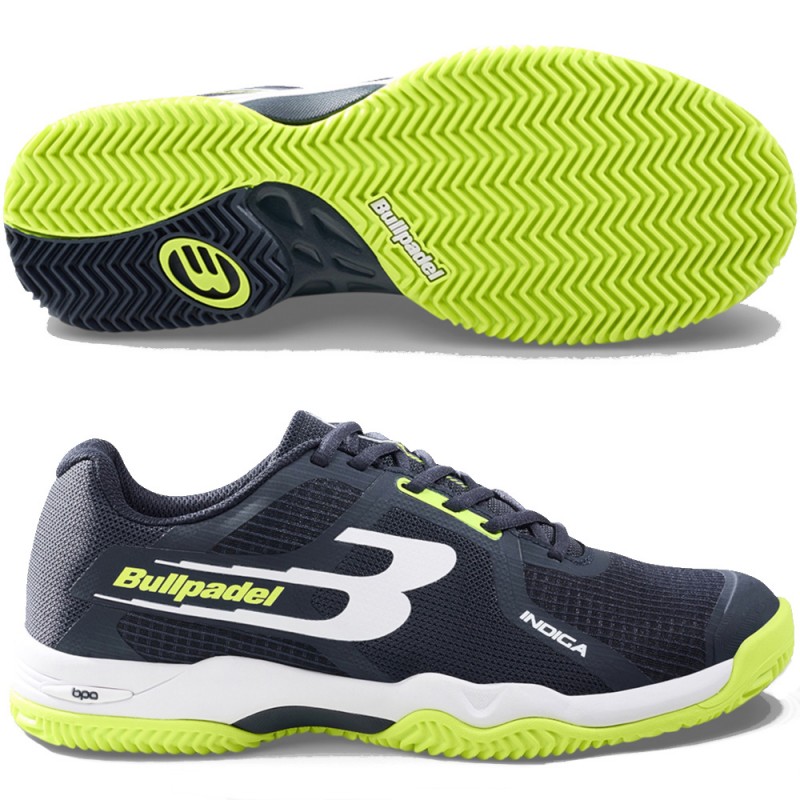 Bullpadel Padelschuhe Indiga 26V lime blue 2026
