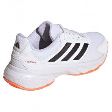 Adidas Padelschuhe Courtjam Control 3 M Clay white black orange 2026