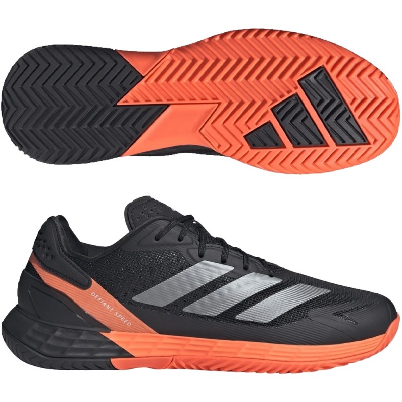 Adidas Padelschuhe Defiant Speed 2 M black lucid orange 2026