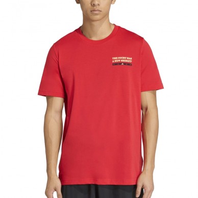 Adidas Wanted rotes T-Shirt