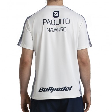 Bullpadel T-Shirt Paquito 26V Knochenfarbe