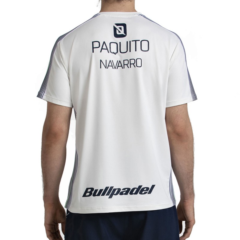 Bullpadel T-Shirt Paquito 26V Knochenfarbe