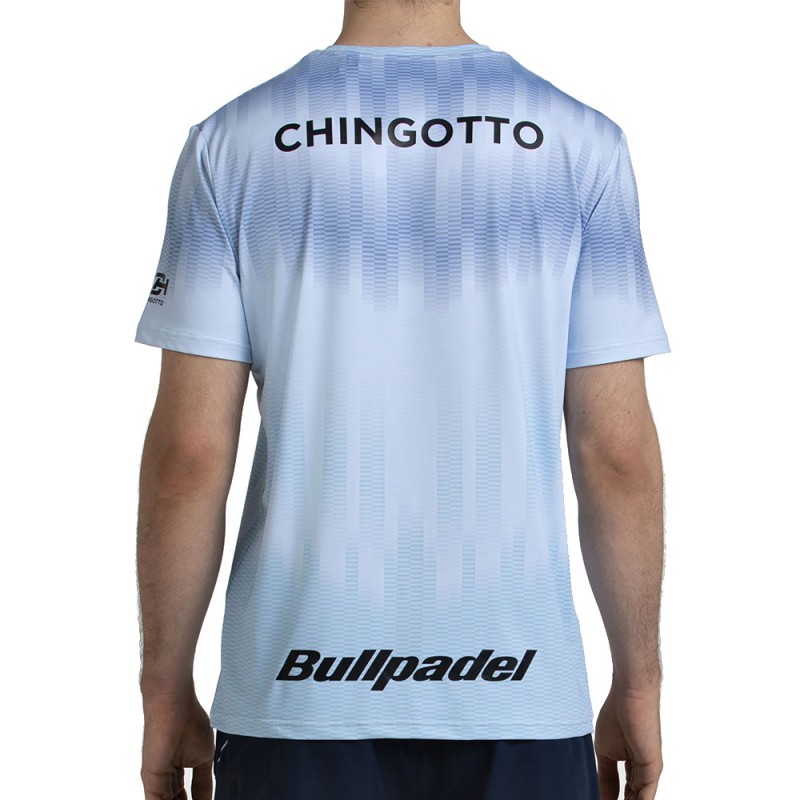 Bullpadel T-Shirt Chingotto 26V Gletscherblau