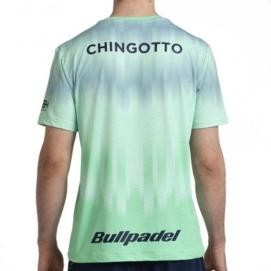 Bullpadel T-Shirt Chingotto 26V Säuregrün