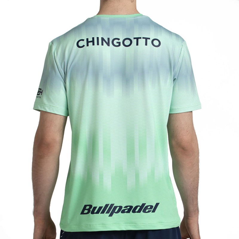 Bullpadel T-Shirt Chingotto 26V Säuregrün