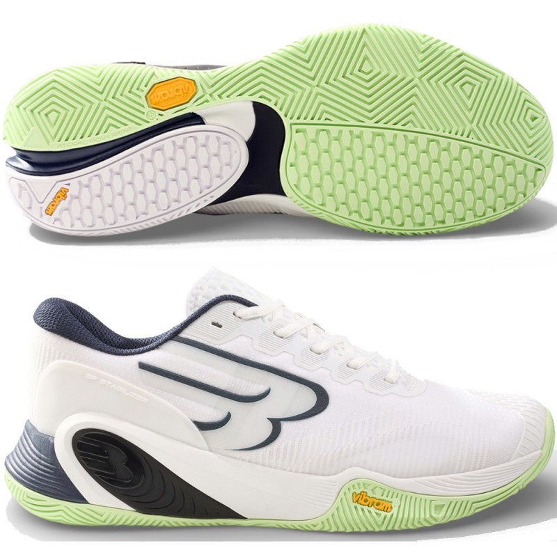 Bullpadel Padelschuhe Hack Vibram 26V weiß 2026