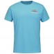 Babolat Perf Cotton Tee blaues T-Shirt