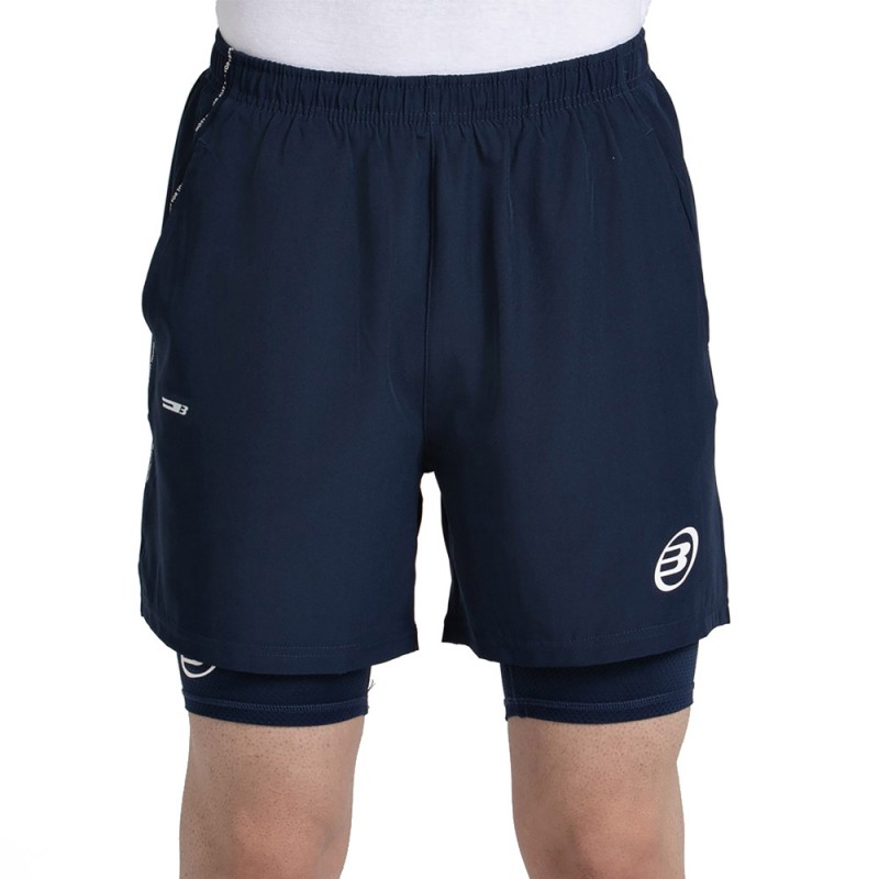 Bullpadel Mansil Short tiefes Ozeanblau