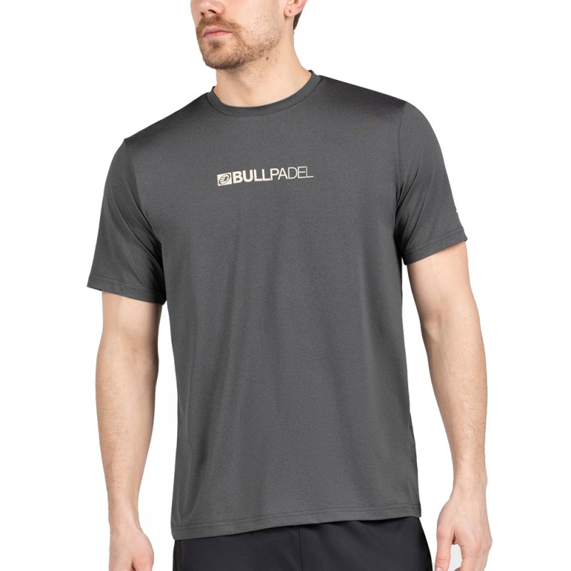 Bullpadel Coledil T-Shirt schwarz meliert