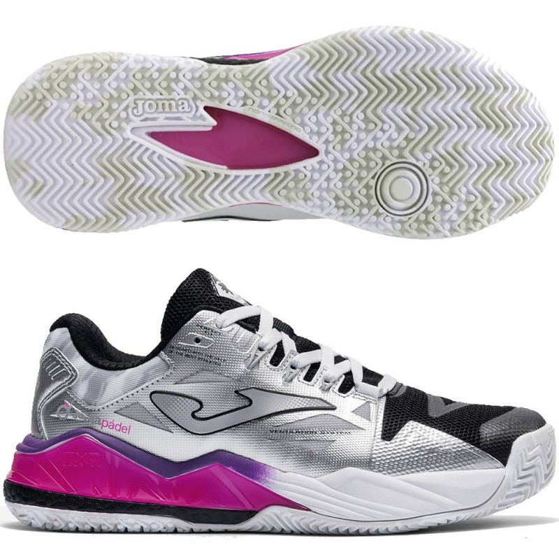 Joma Padelschuhe Spin Lady 2612 light grey 2026