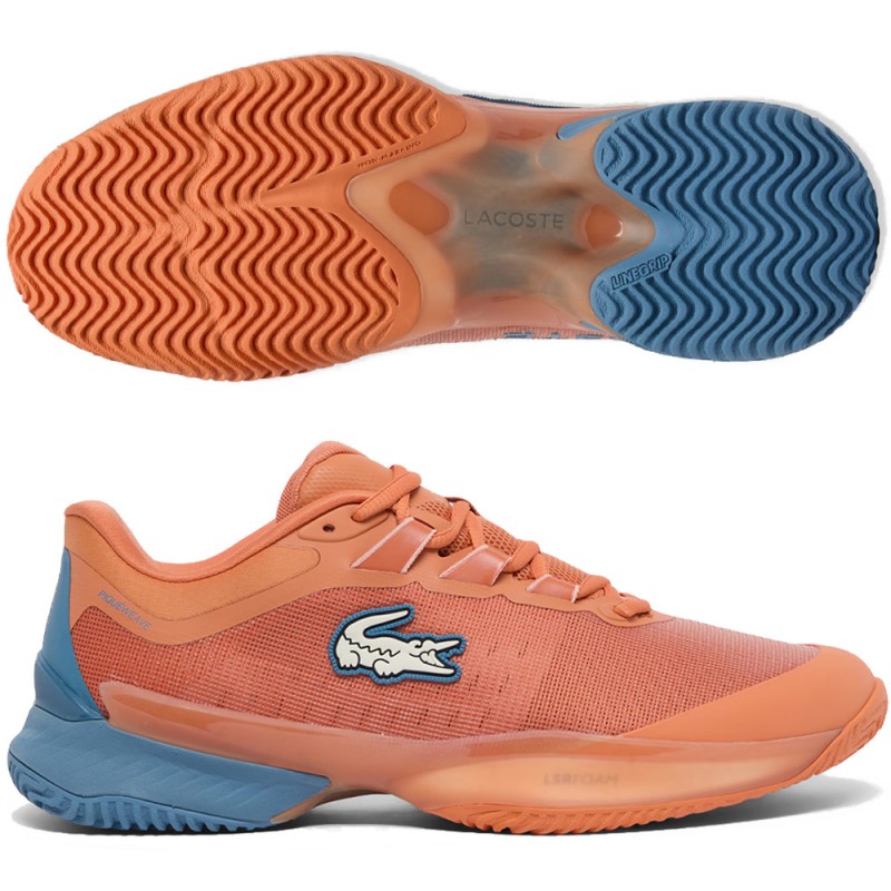 Lacoste Padelschuhe AG-LT Ultra orange blau 2026