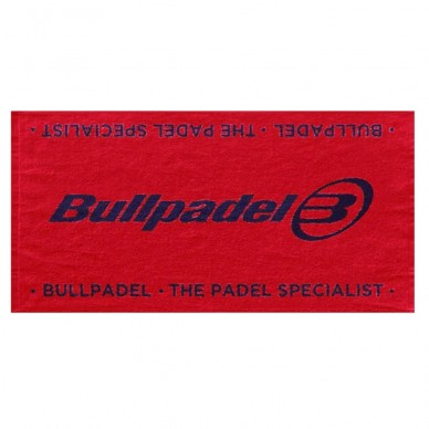 Bullpadel Handtuch BPTOWEL26 100X50 rot