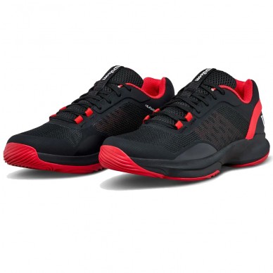 Wilson Padelschuhe Hurakn Pro V2 black red 2026