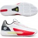 Wilson Padelschuhe Rush Tour 5 Clay white black 2026