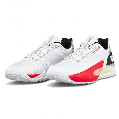 Wilson Padelschuhe Rush Tour 5 Clay white black 2026
