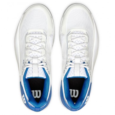 Wilson Padelschuhe Rush Tour 5 weiß diva blau 2026