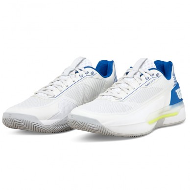 Wilson Padelschuhe Rush Tour 5 weiß diva blau 2026