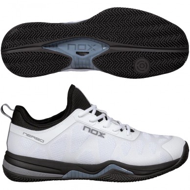 Nox Padelschuhe Nerbo White Raven 2026