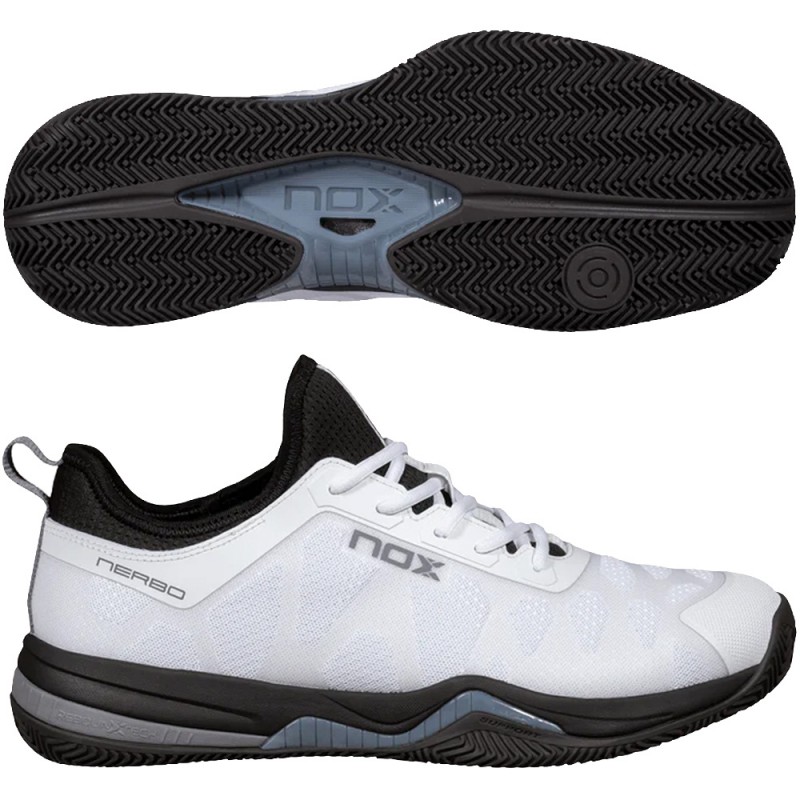 Nox Padelschuhe Nerbo White Raven 2026