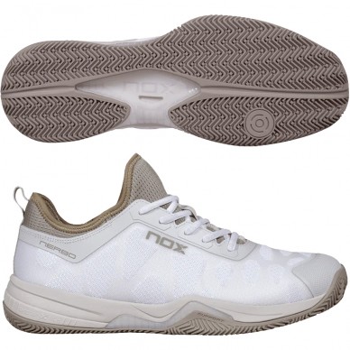 Nox Padelschuhe Nerbo white vetiver 2026