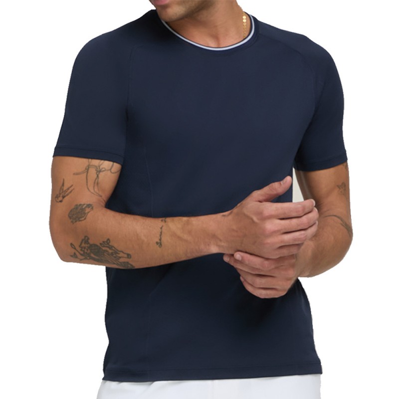 Wilson Team Seamless Crew T-Shirt navyblau