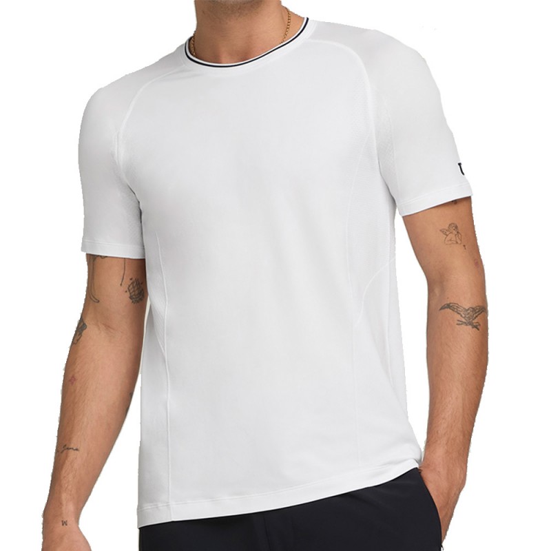 Wilson Team Seamless Crew T-Shirt weiß