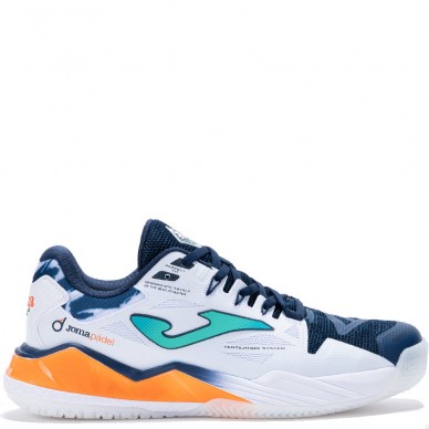 Joma Padelschuhe Spin Men 2632 white blue 2026
