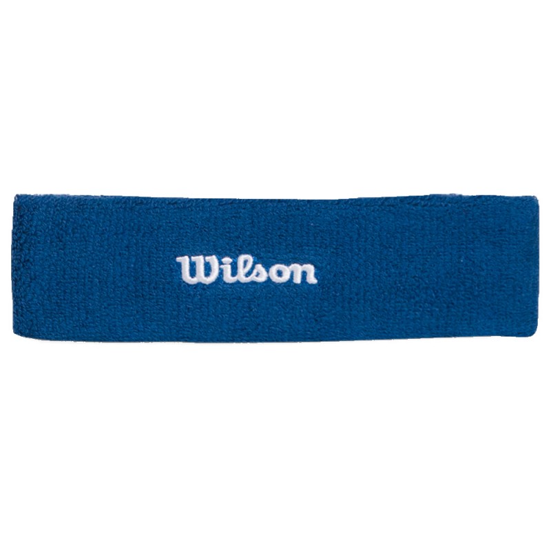 Stirnband Wilson Classic blau