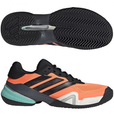 Adidas Padelschuhe Barricade 14 M Clay flash aqua lucid orange 2026