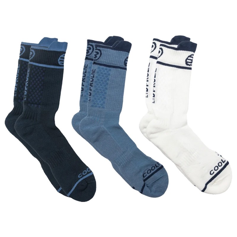 Bullpadel Socken BP26PRU1 Pack 3 Einheiten Farben