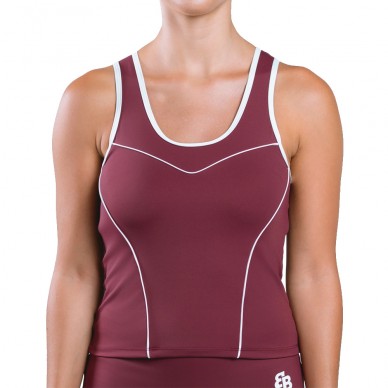 BB Bordeaux T-Shirt weinrot