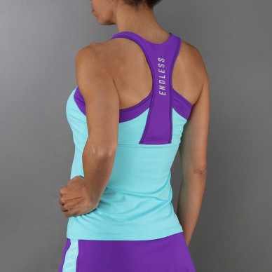Endless Slam T-Shirt aqua lila