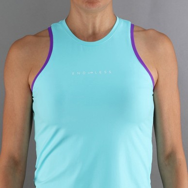 Endless Essential T-Shirt blau violett