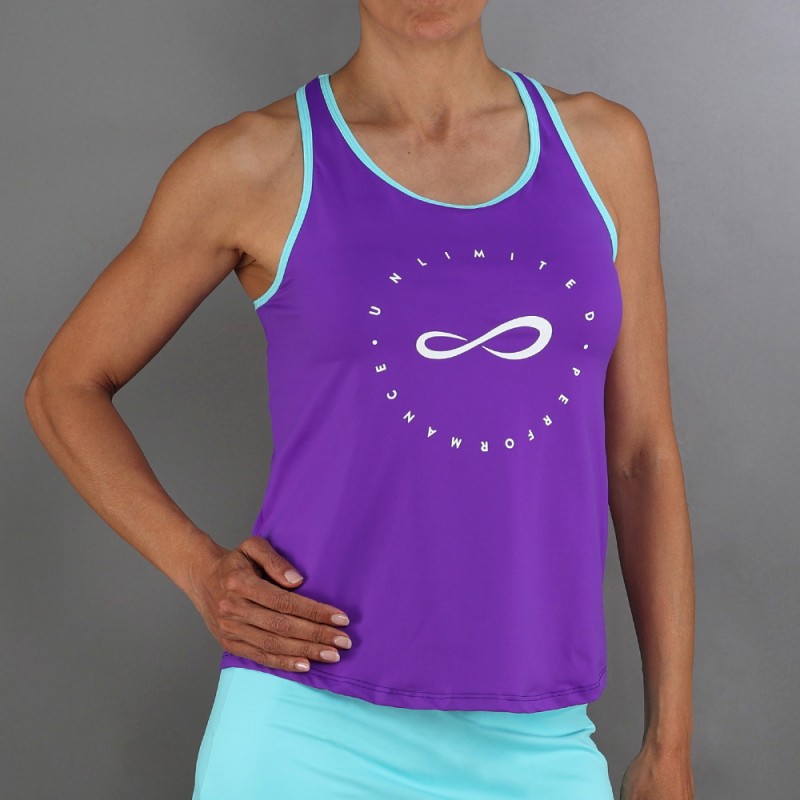 Endless Cercle T-shirt lila