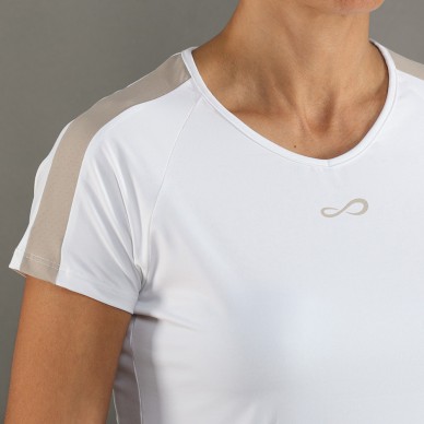 Endless Mesh II t-Shirt weiß delave