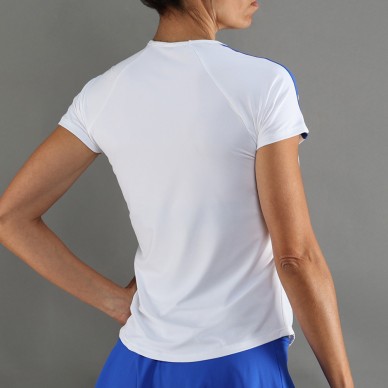 Endless Mesh II T-Shirt weiß royal