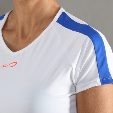 Endless Mesh II T-Shirt weiß royal